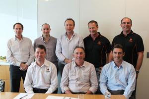 Back Row L-R: Richard Nathan, Peter Bubeck, Martin Riseley, Rob Blundell, Frank Zulian
Front Row L-R: Kevin Kelly, Phil Munday, Glen Cahill